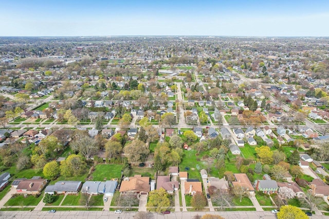 7700 3rd Ave, Kenosha, WI 53143 - aerial view of property's location with nearby suburban area
