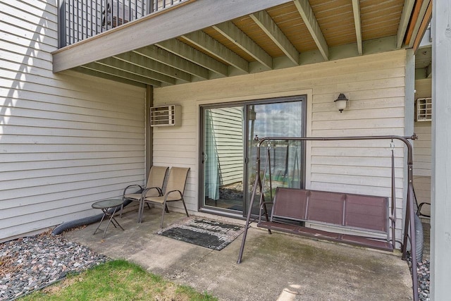 1093 Canyon Rd Unit 603, Wisconsin Dells, WI 53965 - view of patio / terrace with a balcony