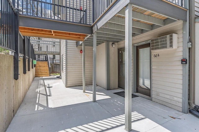 1093 Canyon Rd Unit 603, Wisconsin Dells, WI 53965 - view of patio with stairway