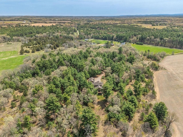 E9510 Oak Hill Rd, Wisconsin Dells, WI 53965 - drone / aerial view of a forest