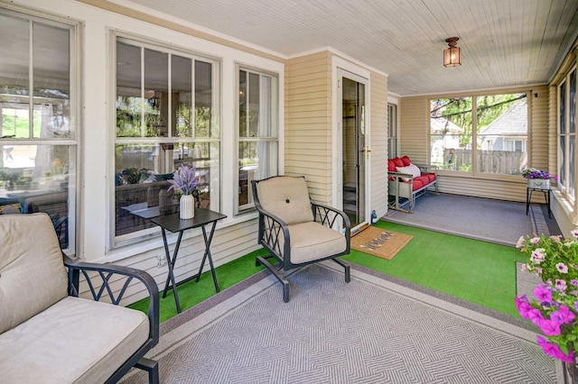 3112 Monroe St, Madison, WI 53711 - view of sunroom / solarium