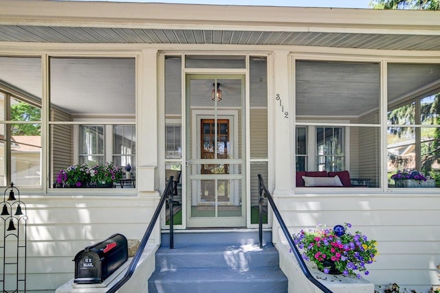 3112 Monroe St, Madison, WI 53711 - entrance to property with a porch