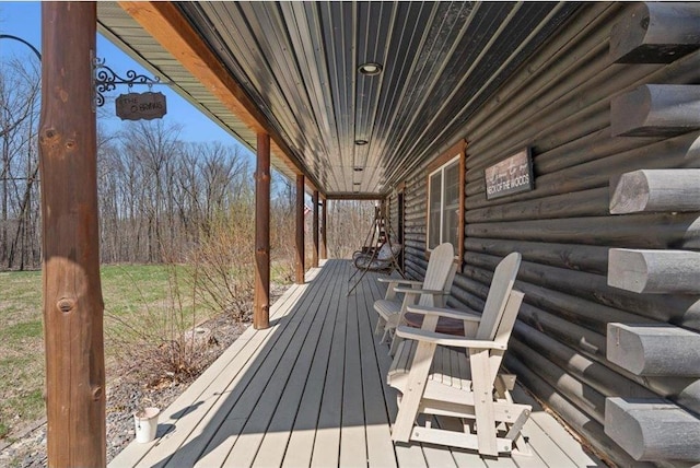 744 50th Ave, Clear Lake, WI 54005 - view of deck