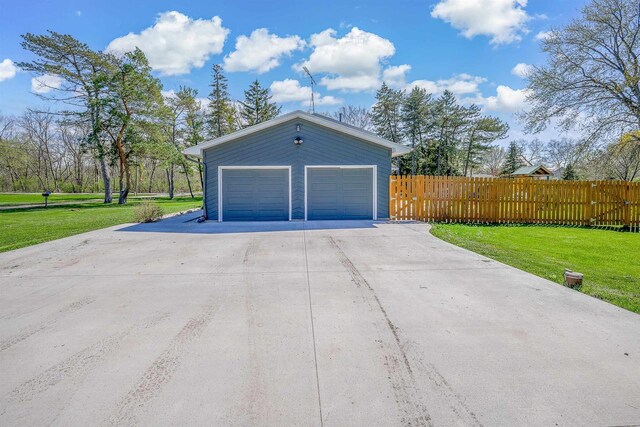 3877 Apple Ln, Oshkosh, WI 54902 - view of detached garage