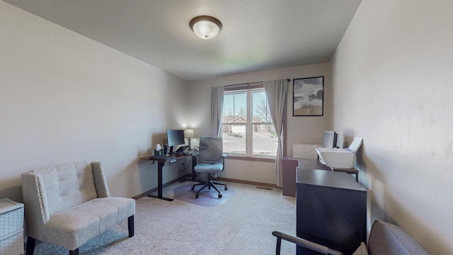 2239 E Honeygold Ct, Appleton, WI 54913 - carpeted office space featuring baseboards
