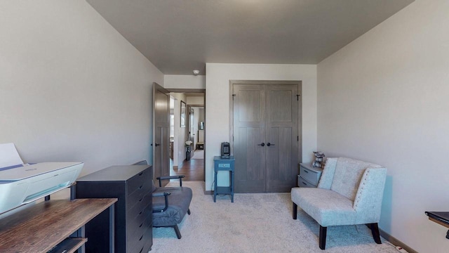 2239 E Honeygold Ct, Appleton, WI 54913 - sitting room featuring light colored carpet