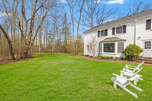 2305 W County Line Rd, River Hills, WI 53217 - view of grassy yard
