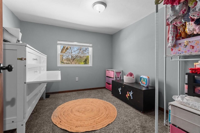 3500 W Justin St, Appleton, WI 54914 - game room featuring carpet and baseboards
