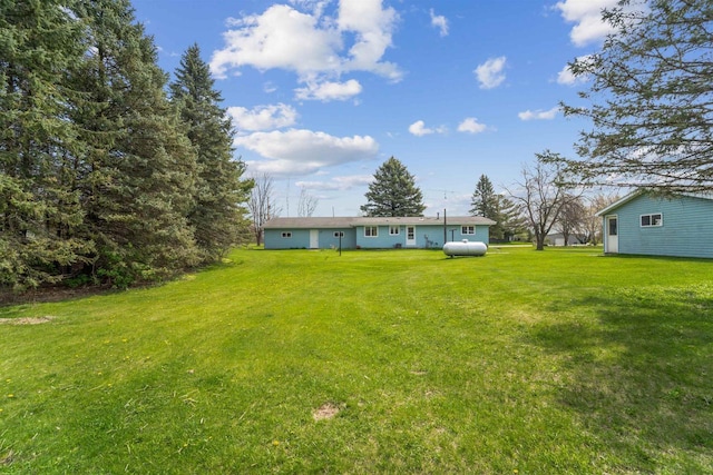N8584 Snake Rd, Elkhart Lake, WI 53020 - view of grassy yard