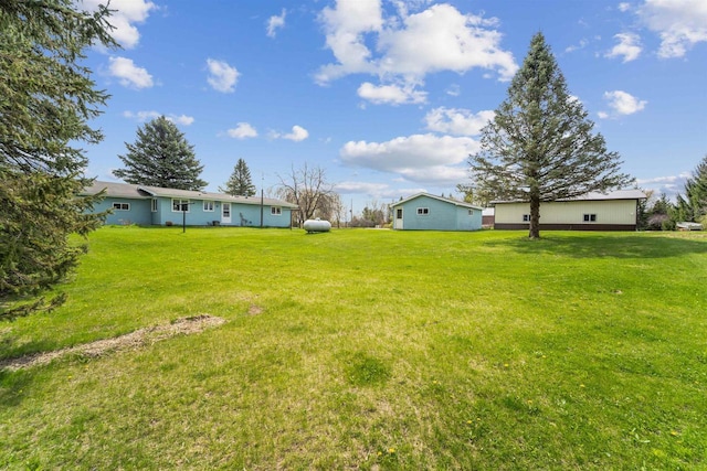 N8584 Snake Rd, Elkhart Lake, WI 53020 - view of grassy yard