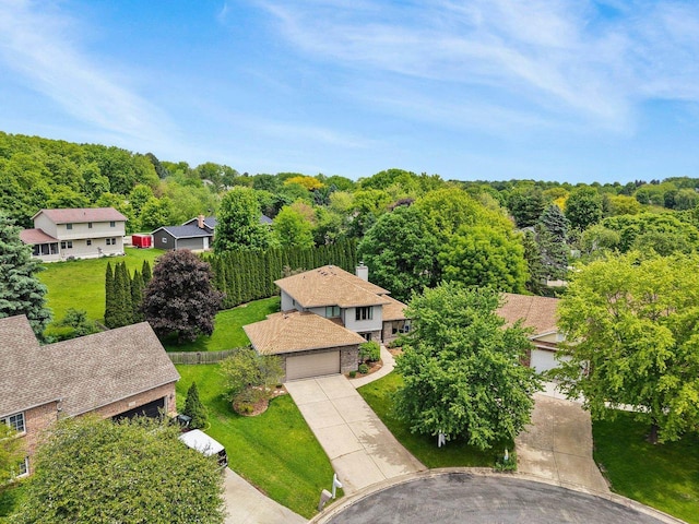 956 Kingston Cir, Sun Prairie, WI 53590 - bird's eye view of a forest