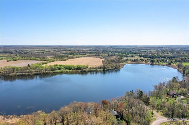 1141 134th Ave, Amery, WI 54001 - bird's eye view of a nearby body of water and a forest