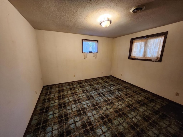 1451 90th Ave, Amery, WI 54001 - carpeted spare room featuring healthy amount of natural light and a textured ceiling