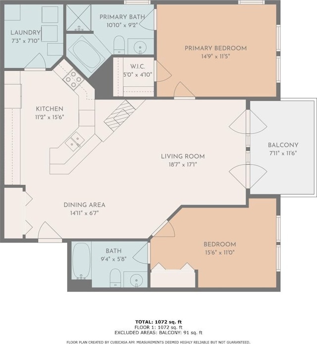110 S Wisconsin St Unit 2E, Port Washington, WI 53074 - home floor plan