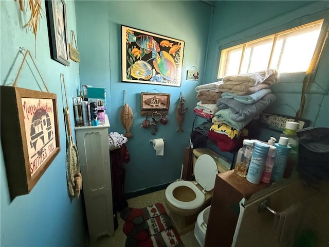 bathroom with toilet