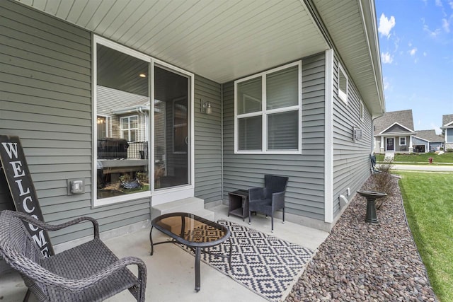 2149 Rosenberg Ln, Sun Prairie, WI 53590 - view of patio with a porch