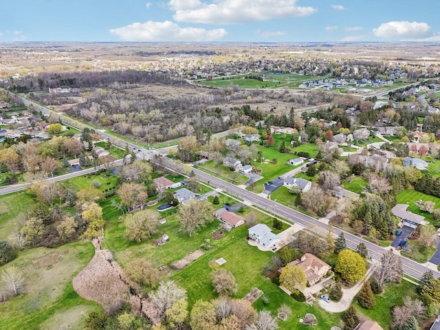 W156N10303 Pilgrim Rd, Germantown, WI 53022 - aerial overview of property's location with nearby suburban area