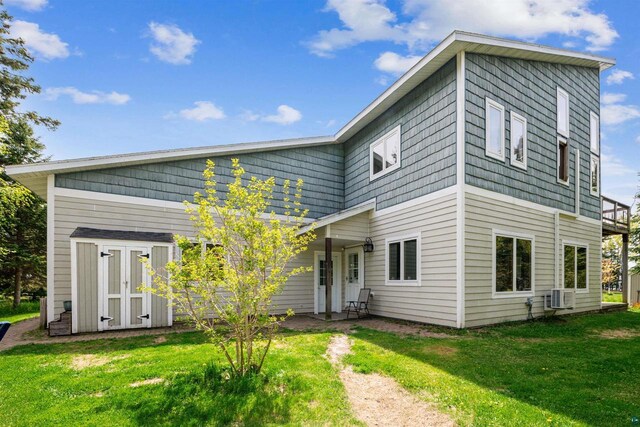 87985 Bark Point Rd, Herbster, WI 54844 - back of property featuring a yard