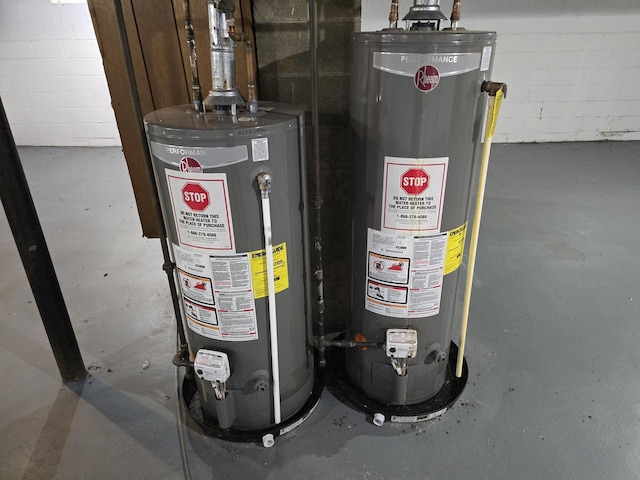 6321 W Keefe Avenue Parkway Unit 6323, Milwaukee, WI 53216 - utility room featuring water heater