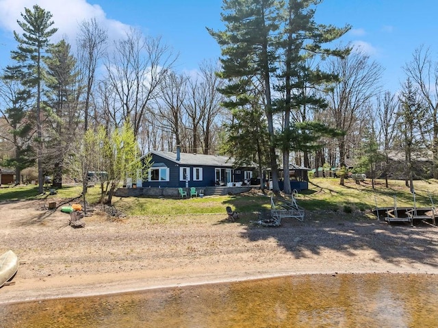 111 Rolphs Point Dr, Shell Lake, WI 54871 - view of front of home