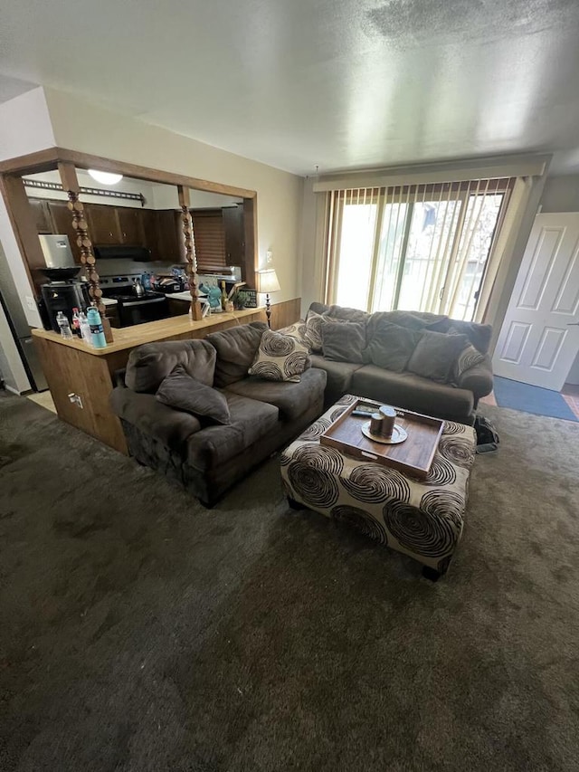 8657 N 73rd St, Milwaukee, WI 53223 - view of carpeted living room