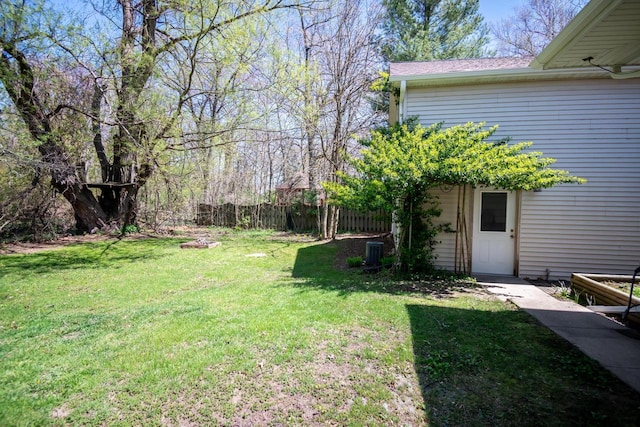 552 11th St, Kenosha, WI 53140 - view of yard with central air condition unit