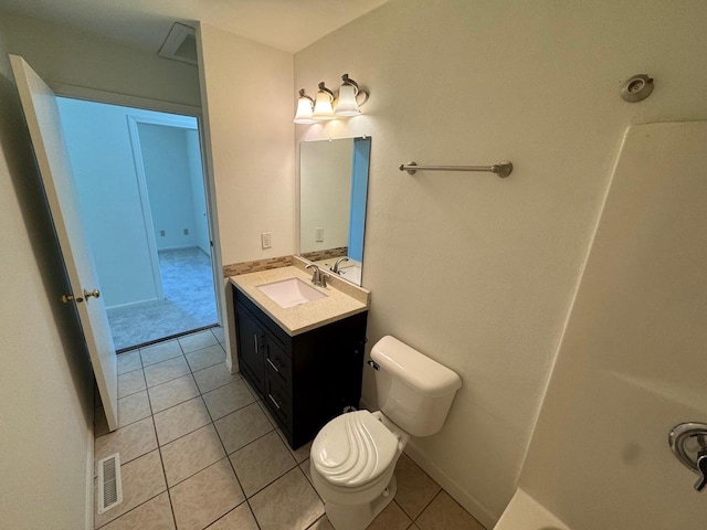 4814 Freese Ln, Madison, WI 53718 - bathroom with tile patterned floors, toilet, and vanity