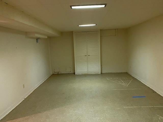 301 E Coldspring Ave, Madison, WI 53716 - finished below grade area with baseboards