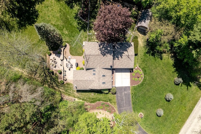 7929 N Pine View Dr, Edgerton, WI 53534 - view from above of property