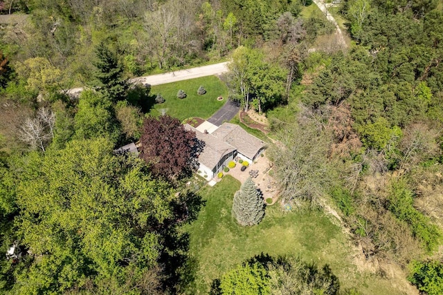 7929 N Pine View Dr, Edgerton, WI 53534 - aerial view of property and surrounding area