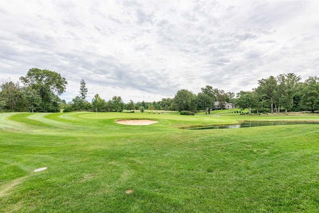 1822-3 Parkland Dr Unit 0703, Arkdale, WI 54613 - surrounding community featuring a water view, a yard, view of scattered trees, and golf course view