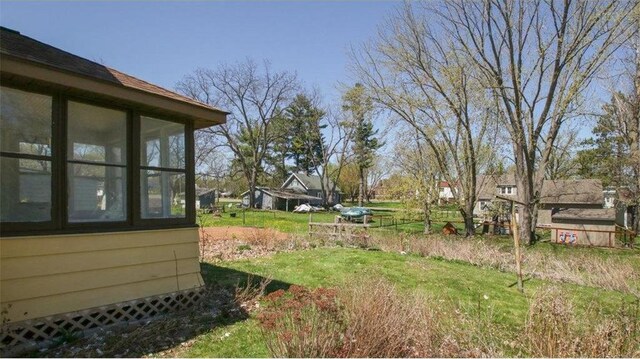 41 E Euclid Ave, Barron, WI 54812 - view of yard with a sunroom