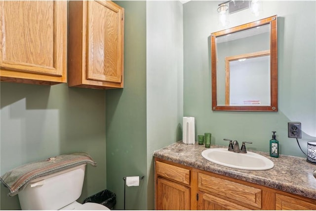 2136 62nd St, Somerset, WI 54025 - bathroom featuring vanity and toilet