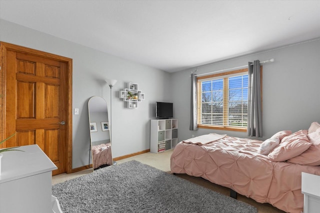 W127S9630 Scott Krause Dr, Muskego, WI 53150 - bedroom featuring light carpet and baseboards