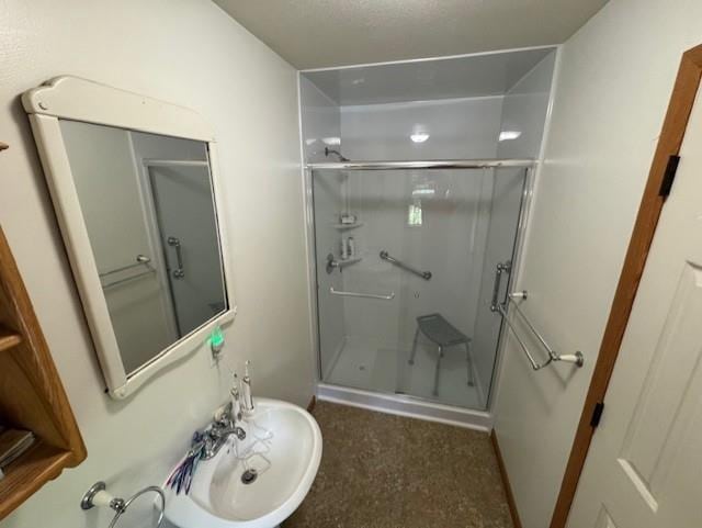 1404 Silver Mine Dr, Eau Claire, WI 54703 - full bath with a shower stall and baseboards