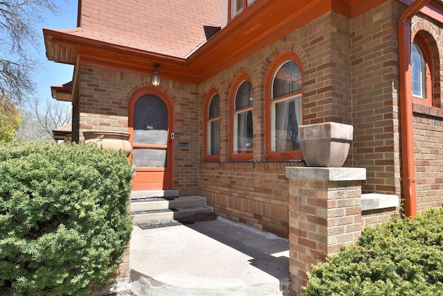 3434 N 45th St, Milwaukee, WI 53216 - property entrance with brick siding