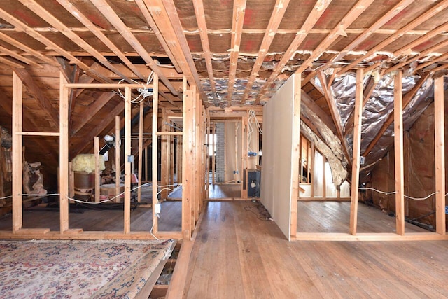 3434 N 45th St, Milwaukee, WI 53216 - miscellaneous room with hardwood / wood-style flooring