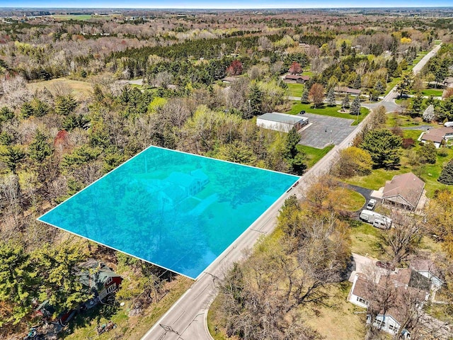 2289 Northwood Rd, Green Bay, WI 54313 - drone / aerial view of a forest