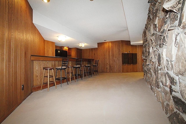 N3177 14th Dr, Montello, WI 53949 - indoor bar featuring wooden walls