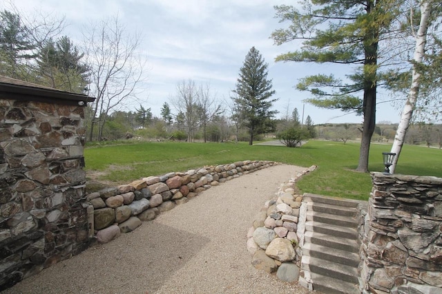 N3177 14th Dr, Montello, WI 53949 - view of home's community featuring a yard