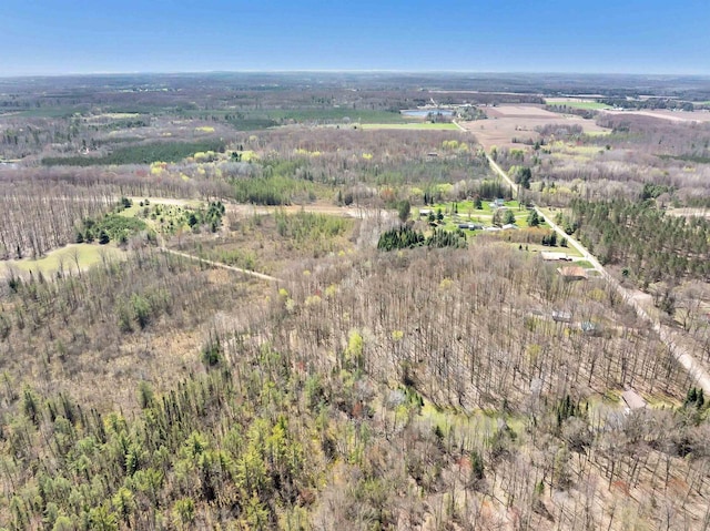 N11598 Helgeson Rd, Iola, WI 54945 - aerial overview of property's location