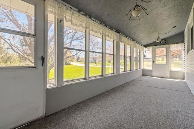 290 S Bridge St, Markesan, WI 53946 - unfurnished sunroom with vaulted ceiling