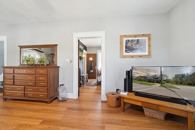 301 S Farmer St, Princeton, WI 54968 - sitting room featuring light wood-style floors