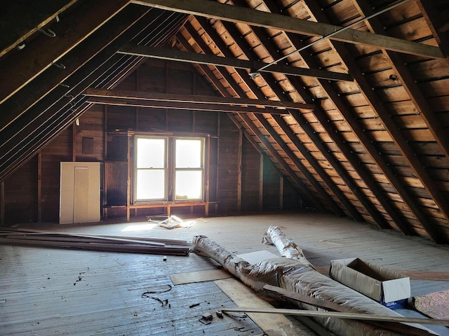 2931 N 2nd St Unit 2933, Milwaukee, WI 53212 - view of unfinished attic