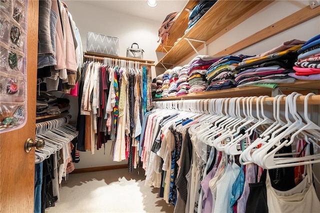 view of spacious closet