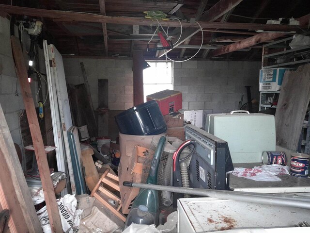 N2184 County Rd E, Redgranite, WI 54970 - view of basement