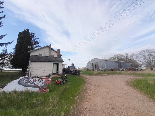 N2184 County Rd E, Redgranite, WI 54970 - view of dirt / gravel road