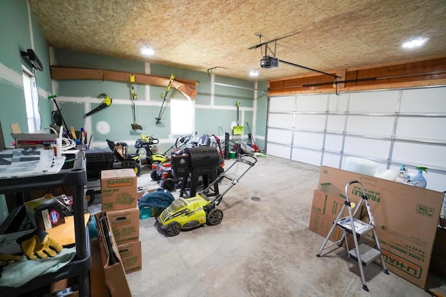 16845 Hawk Rd, Sparta, WI 54656 - garage with a garage door opener