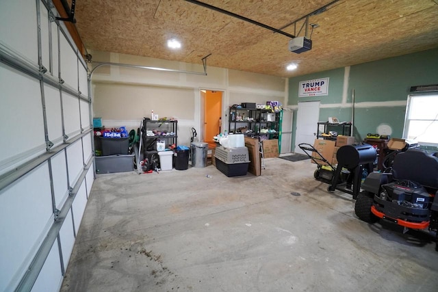 16845 Hawk Rd, Sparta, WI 54656 - garage with a garage door opener