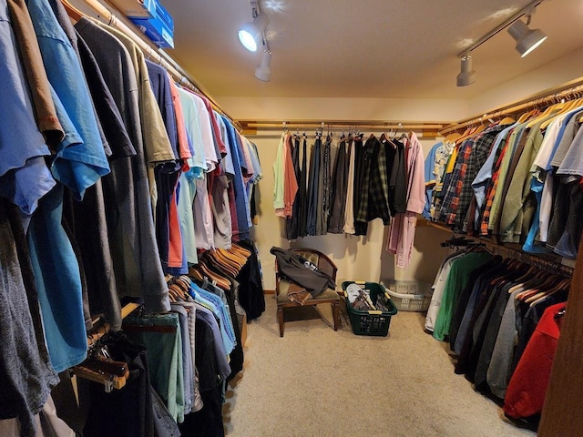 7122 Mockingbird Ln, Middleton, WI 53562 - spacious closet with carpet floors